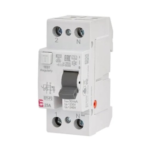 Interruptor diferencial 2P 40A 30mA tipo AC EFI6-P2 AC 40/0.03 002061252 ETI GPV-401-177