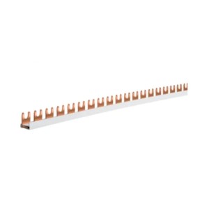 Barra de conexión 1 polo 57 módulos 10mm², tipo de horquilla KDN163B Hager