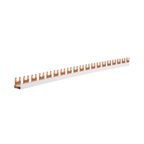 Barra de conexión 1 polo 57 módulos 10mm², tipo de horquilla KDN163B Hager GPV-401-180