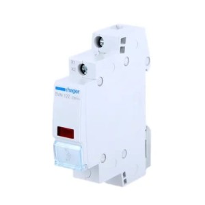 Lámpara de señalización LED roja 230VAC SVN122 HAGER