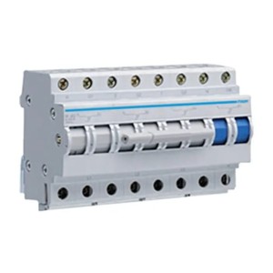 Interruptor modular I-0-II (1-0-2) 3P+N 63A 400VAC SF463 HAGER