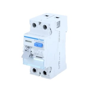 Hager Interruptor Diferencial 1P+N 25A 30mA Tipo A