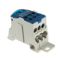 ELEKTRO-PLAST Bloque de distribución unipolar 125A TH35 azul UKK-125 GPV-401-214