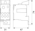 ELEKTRO-PLAST Bloque de distribución unipolar 125A TH35 azul UKK-125 GPV-401-214 (2)