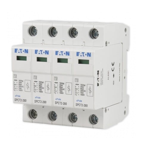Eaton protector de sobretensión tipo 2 (C) 4P 20kA 1,4kV GPV-401-226