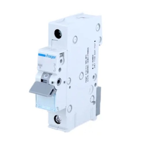 Hager Interruptor automático C 2A 1P 6kA GPV-401-231