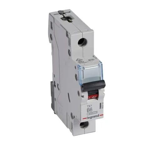 Legrand Interruptor automático B 6A 1P 6kA S 301 TX3 GPV-401-234