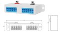 BREEZE Conector para banco de energía 200A CONNECT BOX GPV-402-07 (5)