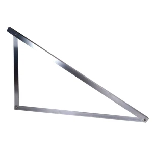 Triángulo de montaje vertical 30° 1400x1150x682 mm aluminio 6060