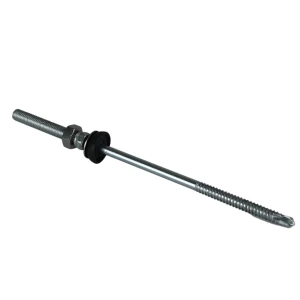 Tornillo de doble rosca - M10x70 - 225mm - EJOT JT3-SB-3x155 DIN 934 para subestructuras de acero