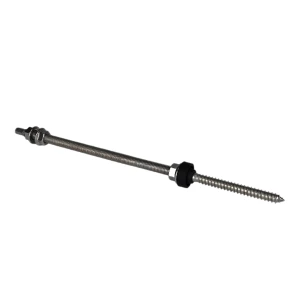 Tornillo de doble rosca para Adaptadores y Triángulos - M10x300