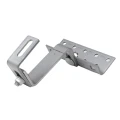Gancho de techo Vario 3x Ajustable Acero inoxidable H17 1.4016 120mm PV-08-13-H17