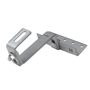 Gancho de techo Vario 3x regulable acero inoxidable 1.4016/430 145mm