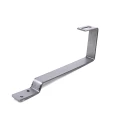 Gancho de techo para tejados inclinados 291mm - Acero inoxidable (Azulejo de castor) PV-08-19