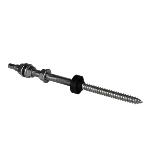 Tornillo de doble rosca para Adaptadores y Triángulos - M10x200