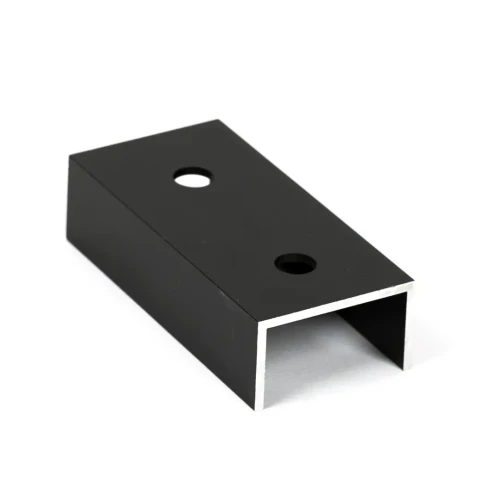 Conector de Perfil 10 cm Anodizado PV-18-04