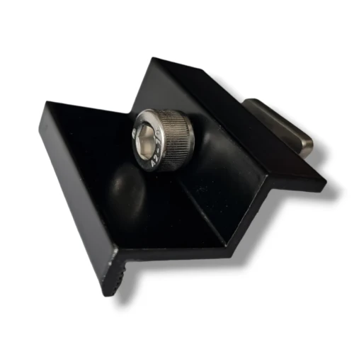 Pinza final 35mm con tornillo e inserto - Lacado negro PV-03-25