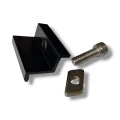 Pinza final 30mm con tornillo e inserto - Lacado negro PV-03-23 (2)