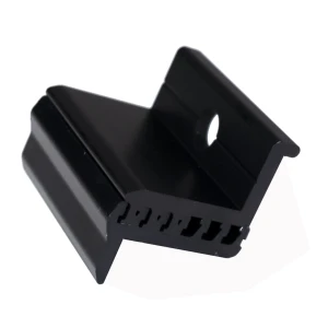 Pinza Final 30-50 mm M8 - Ajustable mediante ranuras correderas Anodizado