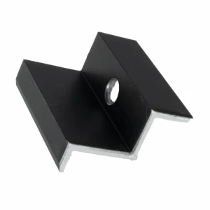 Pinza Final - Agujero M8 - Aluminio 6060 - H35 Anodizado