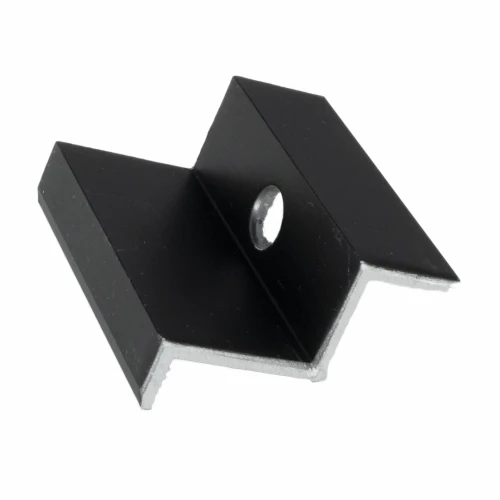 Pinza Final - Agujero M8 - Aluminio 6060 - H35 Anodizado PV-03-06