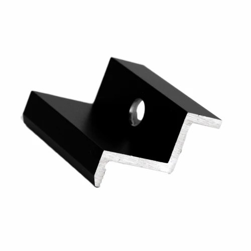 Pinza Final - Agujero M8 - Aluminio 6060 - H32 Anodizado PV-03-04