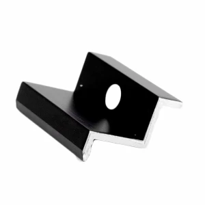 Pinza Final - Agujero M8 - Aluminio 6060 - H30 Anodizado