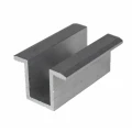 Pinza Intermedia - Agujero M8 - Aluminio 6060 - H24 PV-04-01