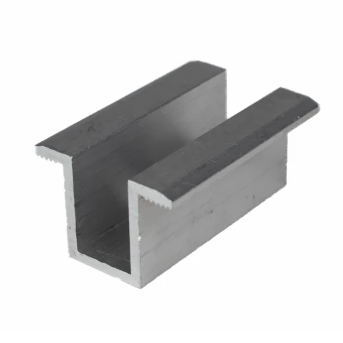 Pinza Intermedia - Agujero M8 - Aluminio 6060 - H24 PV-04-01