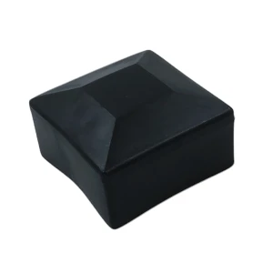 Tapa de cierre para perfil de instalación 40x40 - Negro