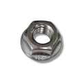 Tuerca hexagonal con brida M8 con serraciones DIN 6923 PV-11-03