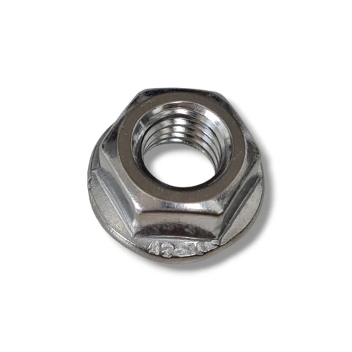 Tuerca hexagonal con brida M8 con serraciones DIN 6923 PV-11-03