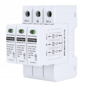 Limitador de Sobretensión Schelinger 3P 8kA DC 1000V