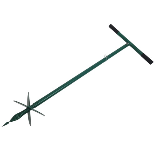 Tornillo de tierra ajustable para estructuras PV Hardox pilote helicoidal GPV-103-01