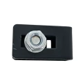 Abrazadera universal soporte conector para paneles de cerca antracita grafito GPV-700-16 (2)