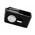 Abrazadera universal soporte conector para paneles de cerca negro GPV-700-17