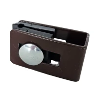 Abrazadera universal soporte conector para paneles de valla bronce