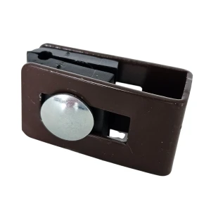 Abrazadera universal soporte conector para paneles de valla bronce