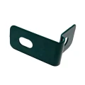 Clip soporte abrazadera 1/2 para paneles de vallado verde GPV-700-28