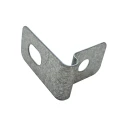 Clip soporte abrazadera 1/2 para paneles de vallado galvanizado GPV-700-29