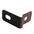 Clip soporte abrazadera 1/2 para paneles de vallado marrón GPV-700-30 (2)