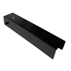Perfil en C - Conector para zócalo 250x50 negro