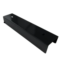 Perfil en C - Conector para zócalo 250x55 negro