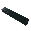Perfil en C - Conector para zócalo 300x55 negro GPV-700-47