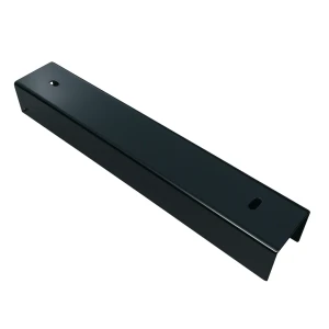 Perfil en C - Conector para zócalo 300x50 negro
