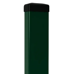 Poste de valla 60x40x1,2 mm, longitud 2,4 m, verde
