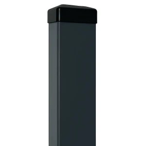 Poste de valla 60x40x1,2 mm, longitud 2,4 m, grafito