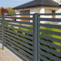 Poste de valla 80x80x2 mm, longitud 2,4 m, gris antracita GPV-700-73 (5)