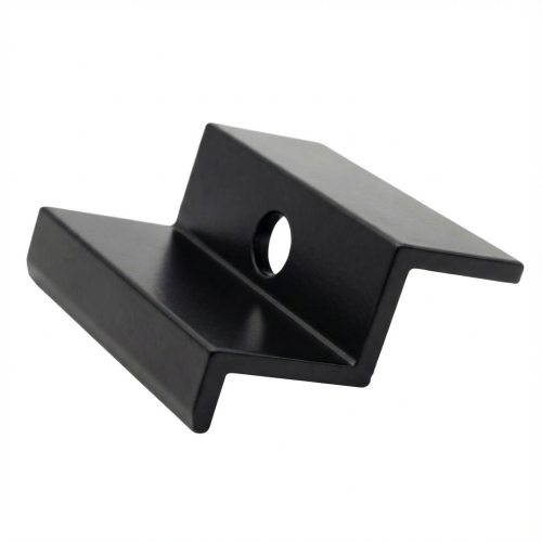 [RDY] Grapa final H40 L50 aluminio lacado negro para módulos fotovoltaicos PV-03-79 (1)