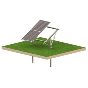 Kit Solar T1V Ultra Strong – estructura fotovoltaica de suelo para 2 paneles